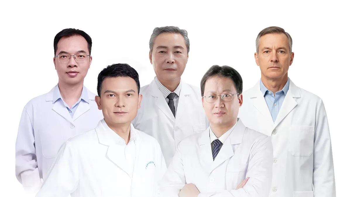 Skincare scientist team