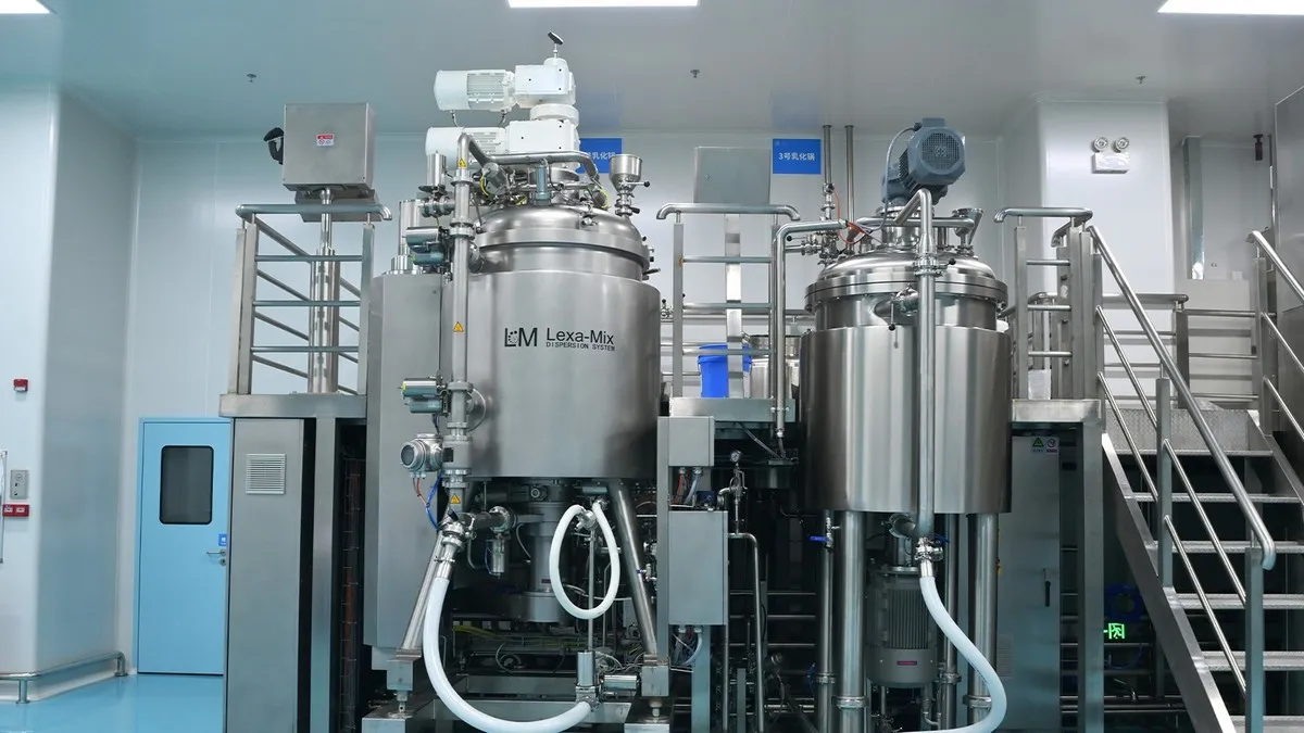 Imported LEXA-MIX Vacuum Homogenizing Emulsifier