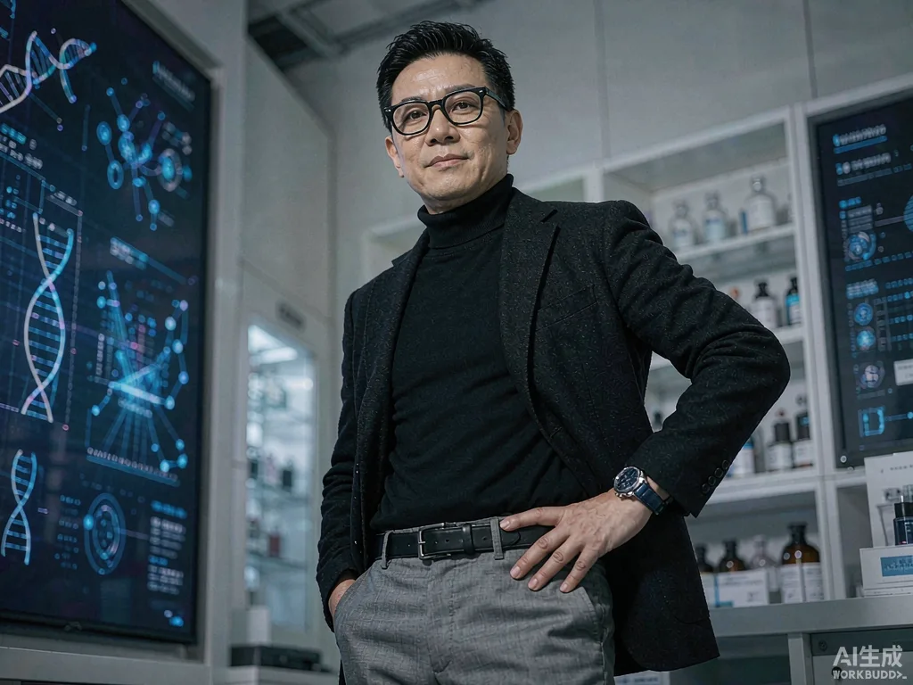 DEVA International founder Shi Xuedong in the R&D laboratory