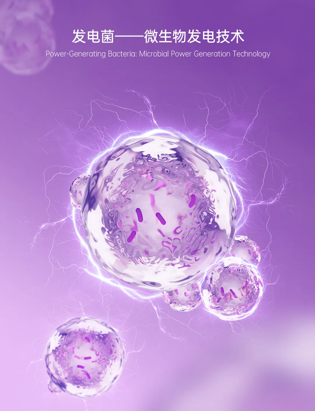 Microbial power-generation technology: electrogenic bacteria
